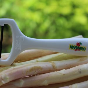 Spargelschäler mit scharfer Klinge aus Kohlenstoffstahl
