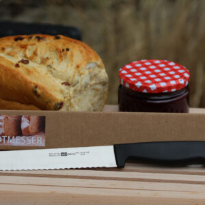 Brotmesser mit Wellenschliffklinge