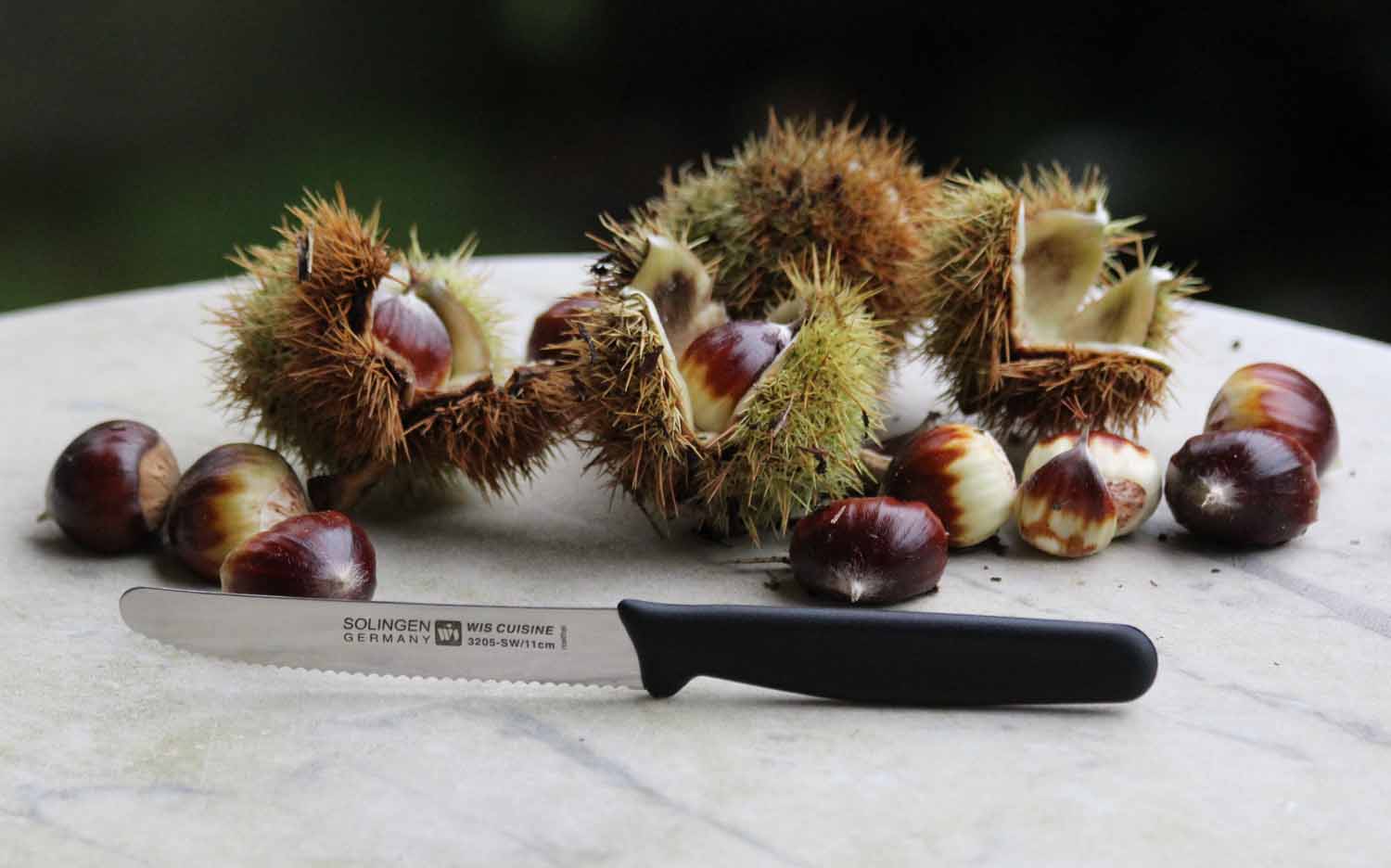 Vesper-/Tischmesser mit rostfreier Klinge aus Solingen