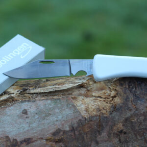 Taschenmesser mit rostfreier Klinge mit Kapselheber integriert